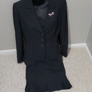 3 Piece Suit Set(Blazer, Tank, Skirt)